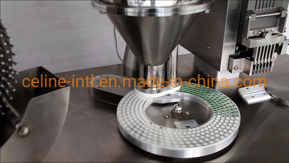 Semi Auto Capsule Filling Machine Vitamin Capsule Filling Equipment