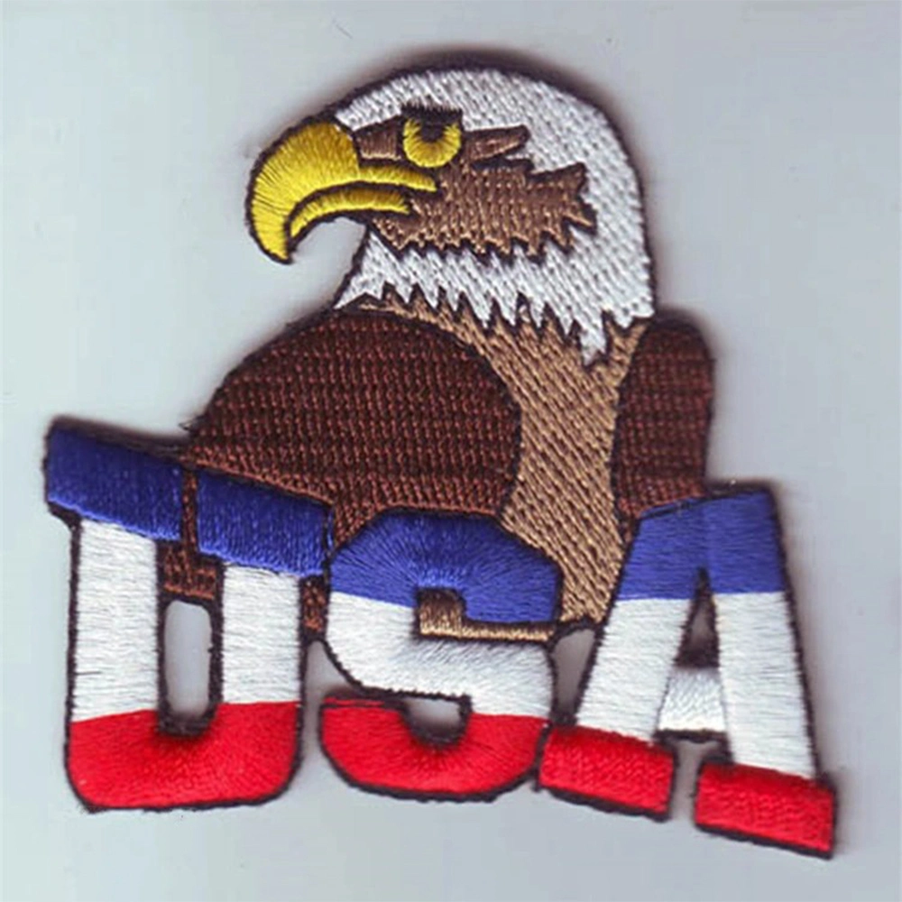 Wholesale/Supplier Embroidery Patch Custom Logo Iron on Patches for Clothing