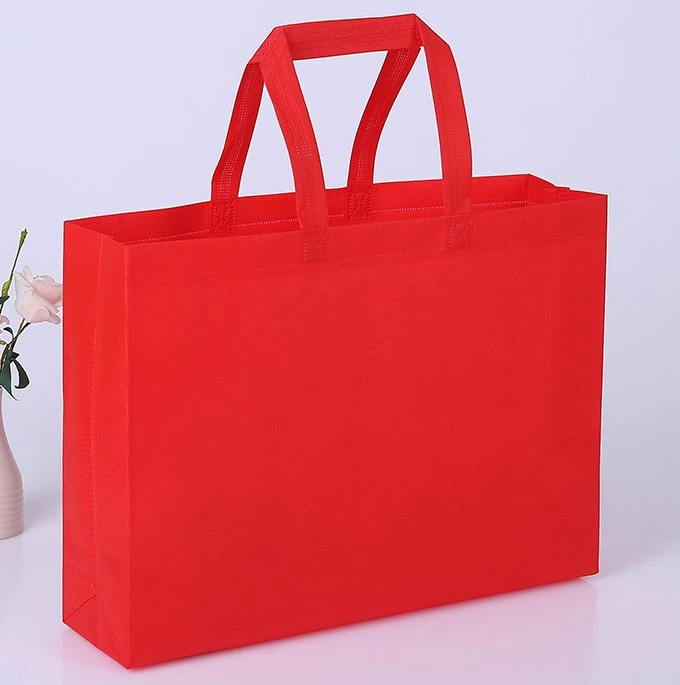 Non-Woven coloridas bolsas de compra de publicidad