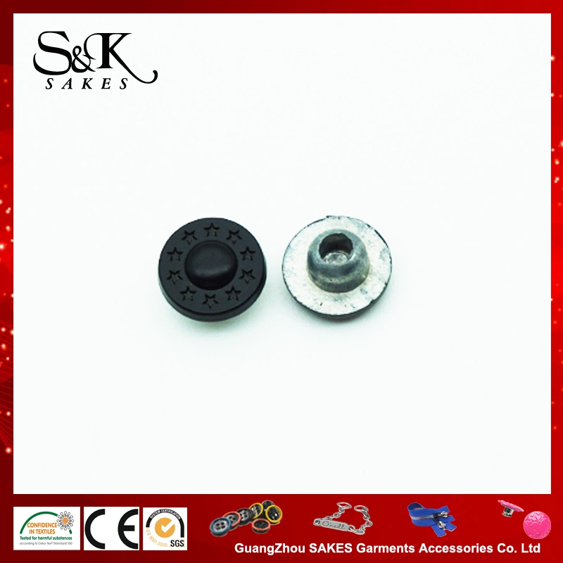 Irregular Shape Metal Zinc Alloy Rivet Use in Garments