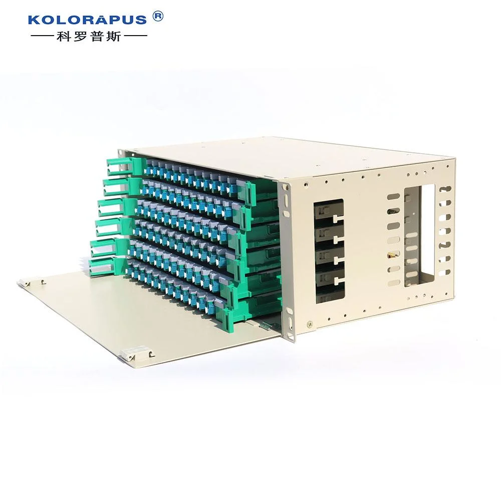 LC 72-Port Fiber Optic Distribution Box Optical ODF Box