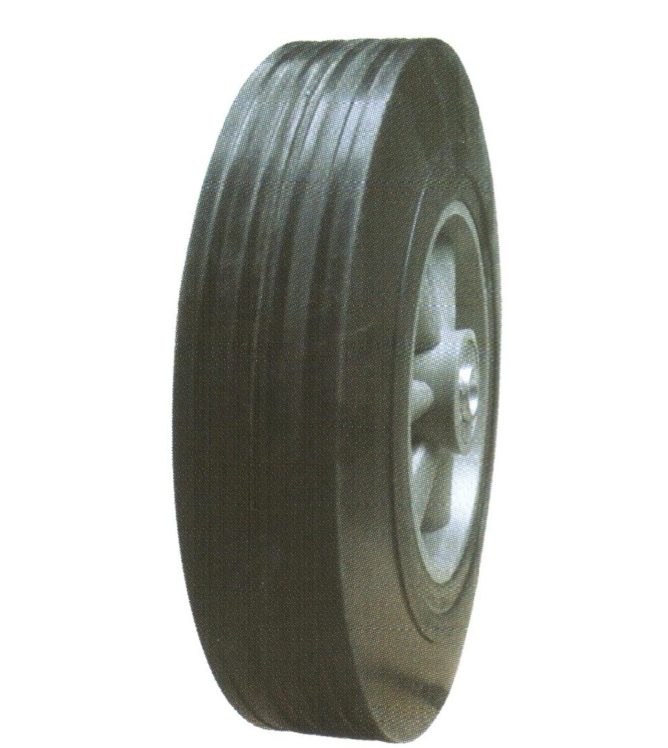 Heavy Duty Solid Rubber Wheel with 10X2.5