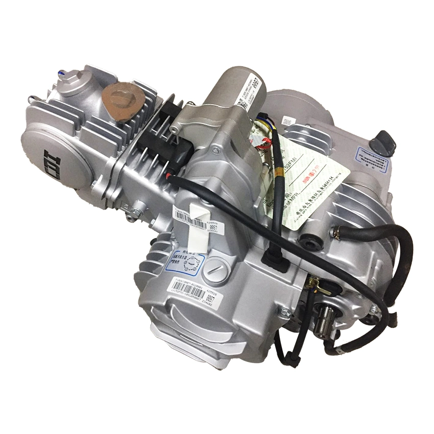 Motorcycle Engine Loncin Tq120 Air Cooling Horizontal Engine 4 Gears Shift for Cub Three Wheel Motor Cycle 120cc Starter