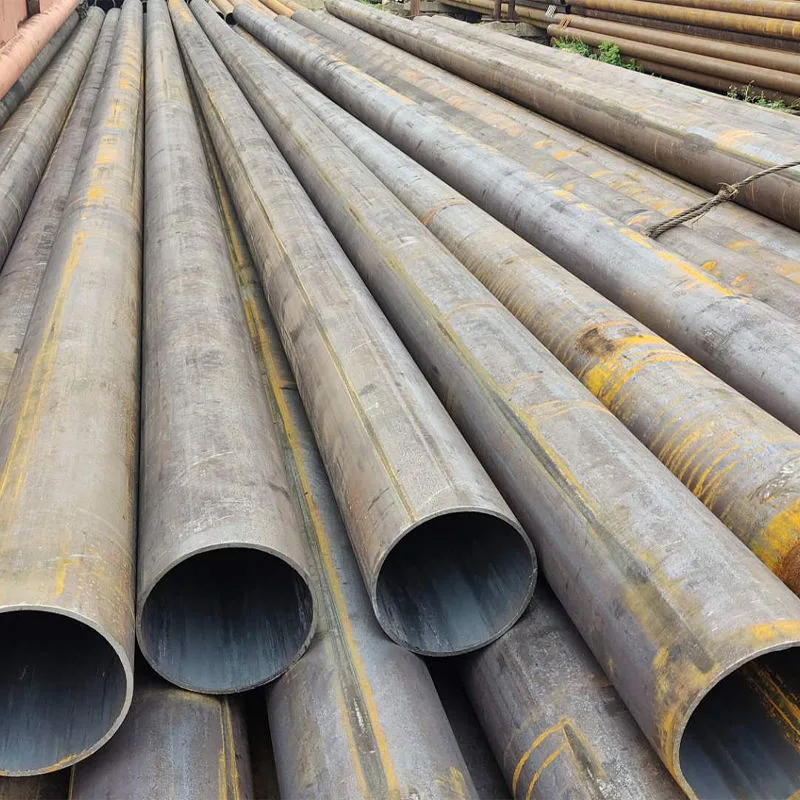 Carbon Seamless Steel Pipes ASTM A252 A500 DIN1626 Hollow Carbon Steel Tubes Seamless Casing and Tubing