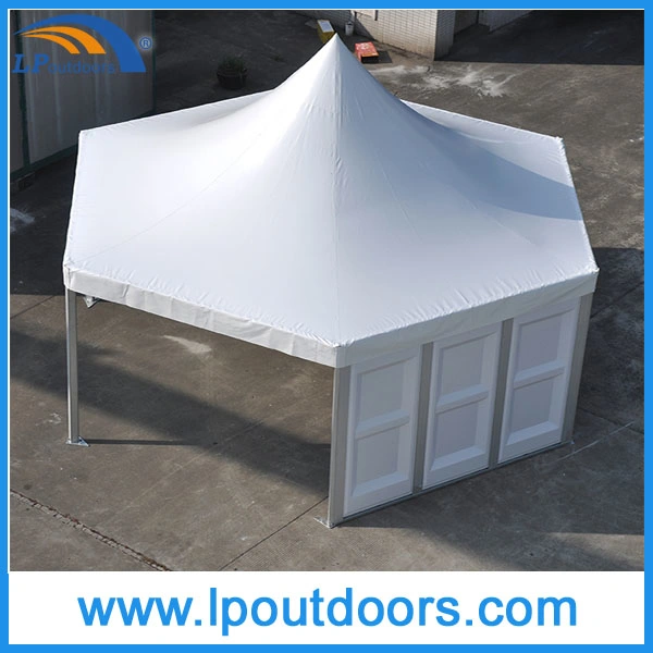 12m Outdoor Luxury Hexagon Pagoda Tent with ABS Wall for Event