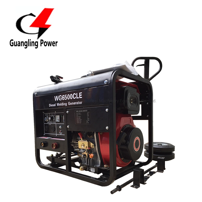 6kVA 5 in 1 Diesel 300A Post Welding Machine Generator Power Generation