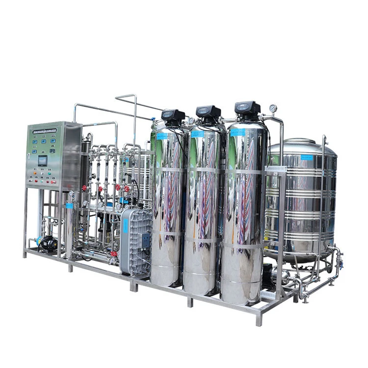 Automatic Control Valve Stainless Steel RO Water Treatment System Equipos De Agua Ultrapura