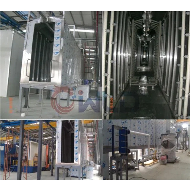 2022 We Electrostatic Painting Line Coating Lines/Painting Line with Hanging Type Conveyor System