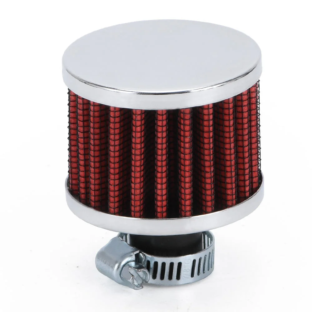 Universal bunte 12mm Auto Luftfilter für Motorrad kalte Luft