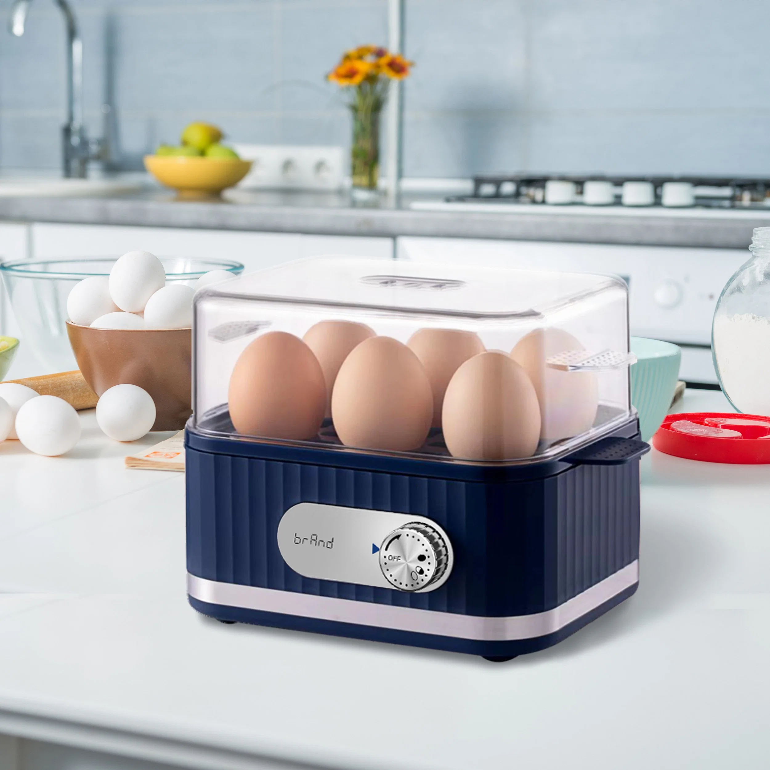 Simply Electric Egg Cooker Cook Hard Boiled 6 Egg