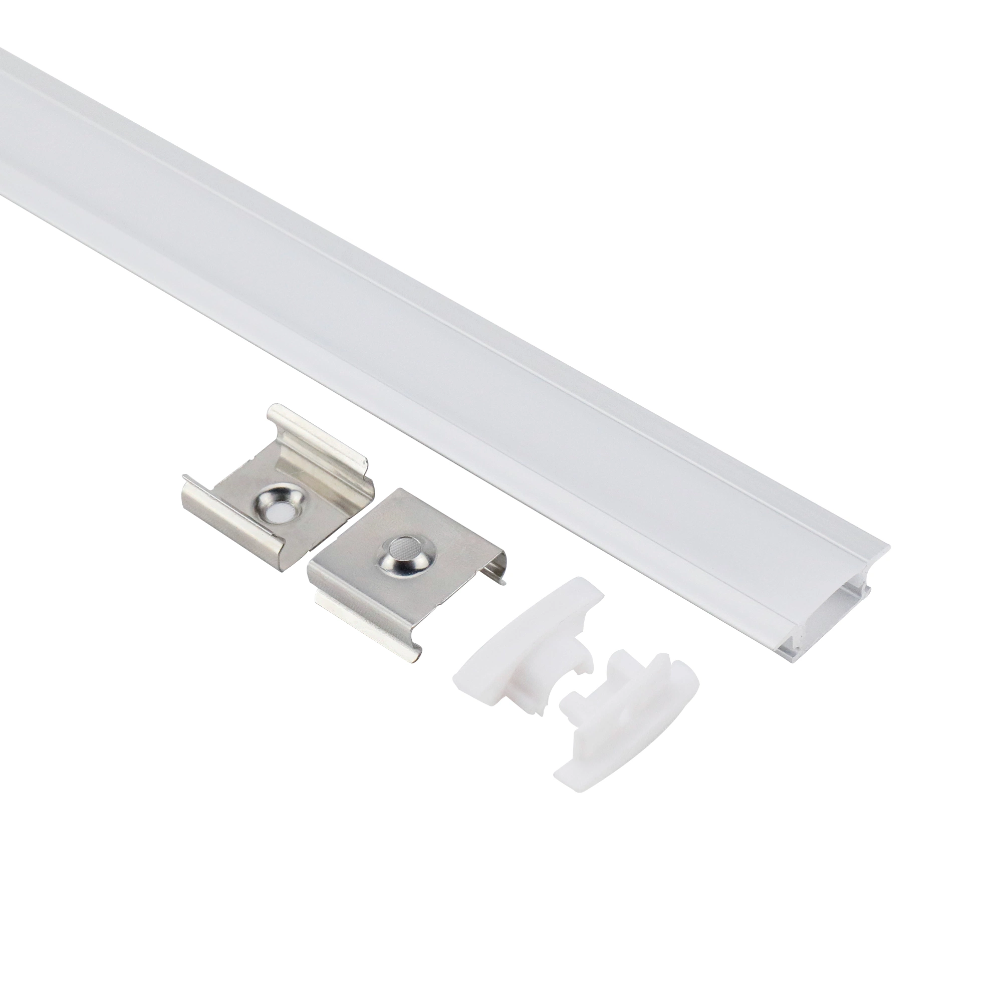 17*7mm Surface LED Aluminum Profile for LED Strip Housing