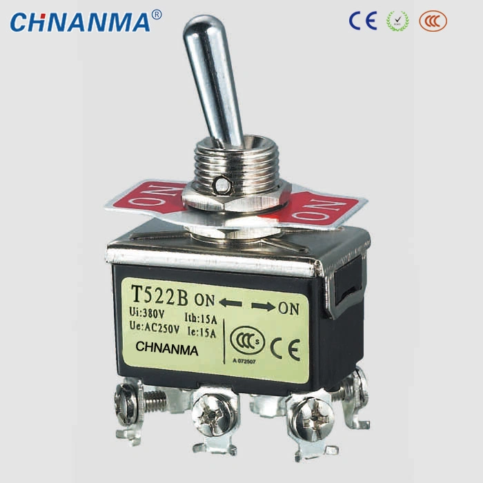 on-off 4p Mini Toggle Switch 3A 250VAC, 4-Way Rotary Switch