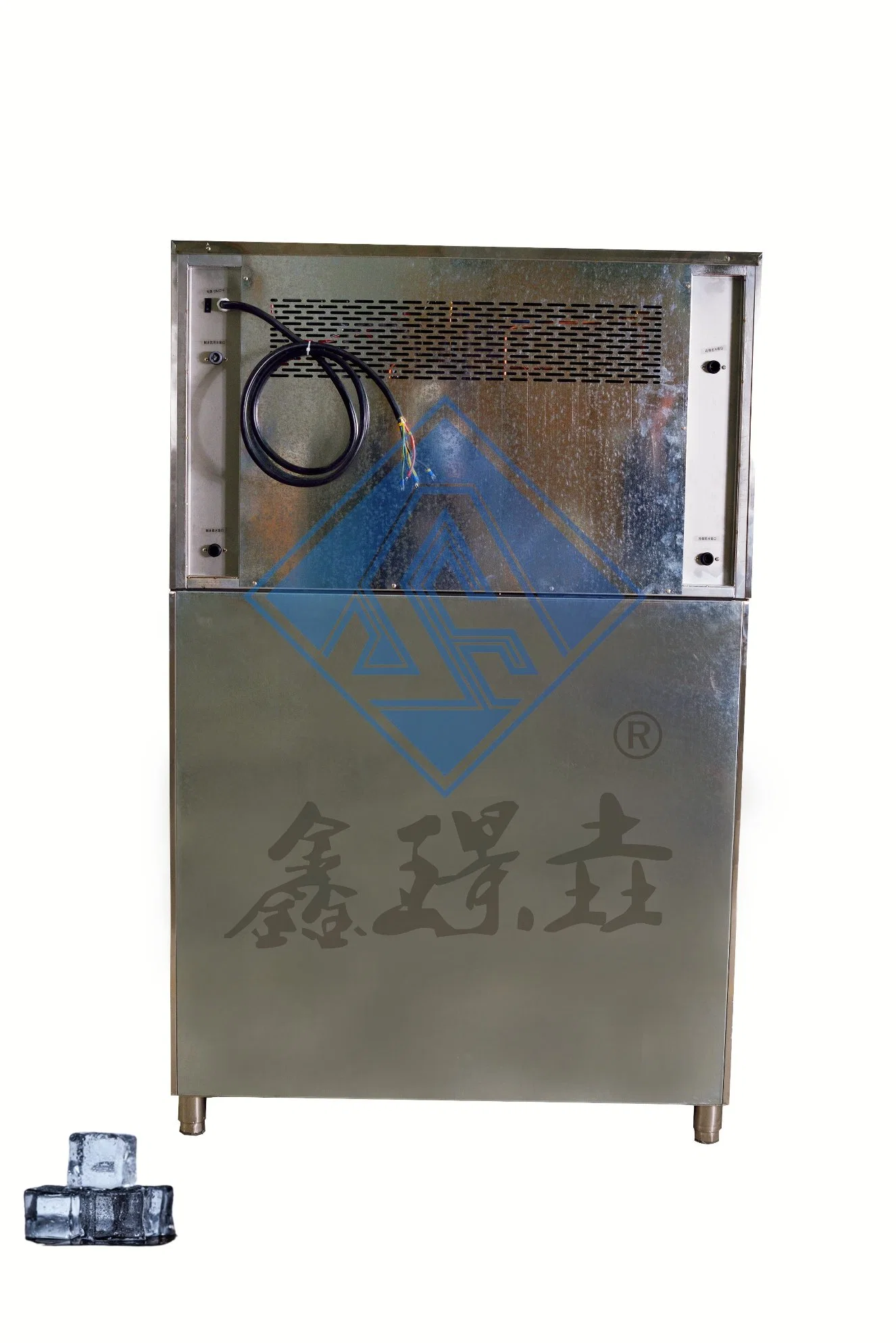 Máquina de gelo automática com máquina de gelo de grande capacidade para 1500 p. Com CE