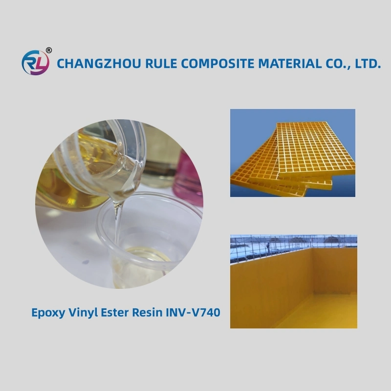 Excelente resistencia a la corrosión resina Epoxy de PVC Ester para ingeniería química Industria