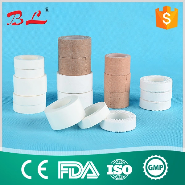 Zinc Oxide Plaster Cotton Tape Different Packing Way of Surgical Tape