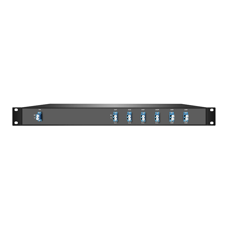 8 Canais OADM DWDM gabinete 1U CH21~60 opcional de comprimento de onda