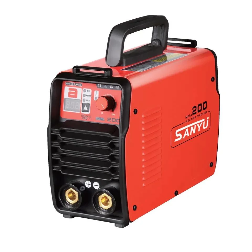 Sanyu Single Phase 230V 200A Manual Welders Welding Machine (MMA-200)