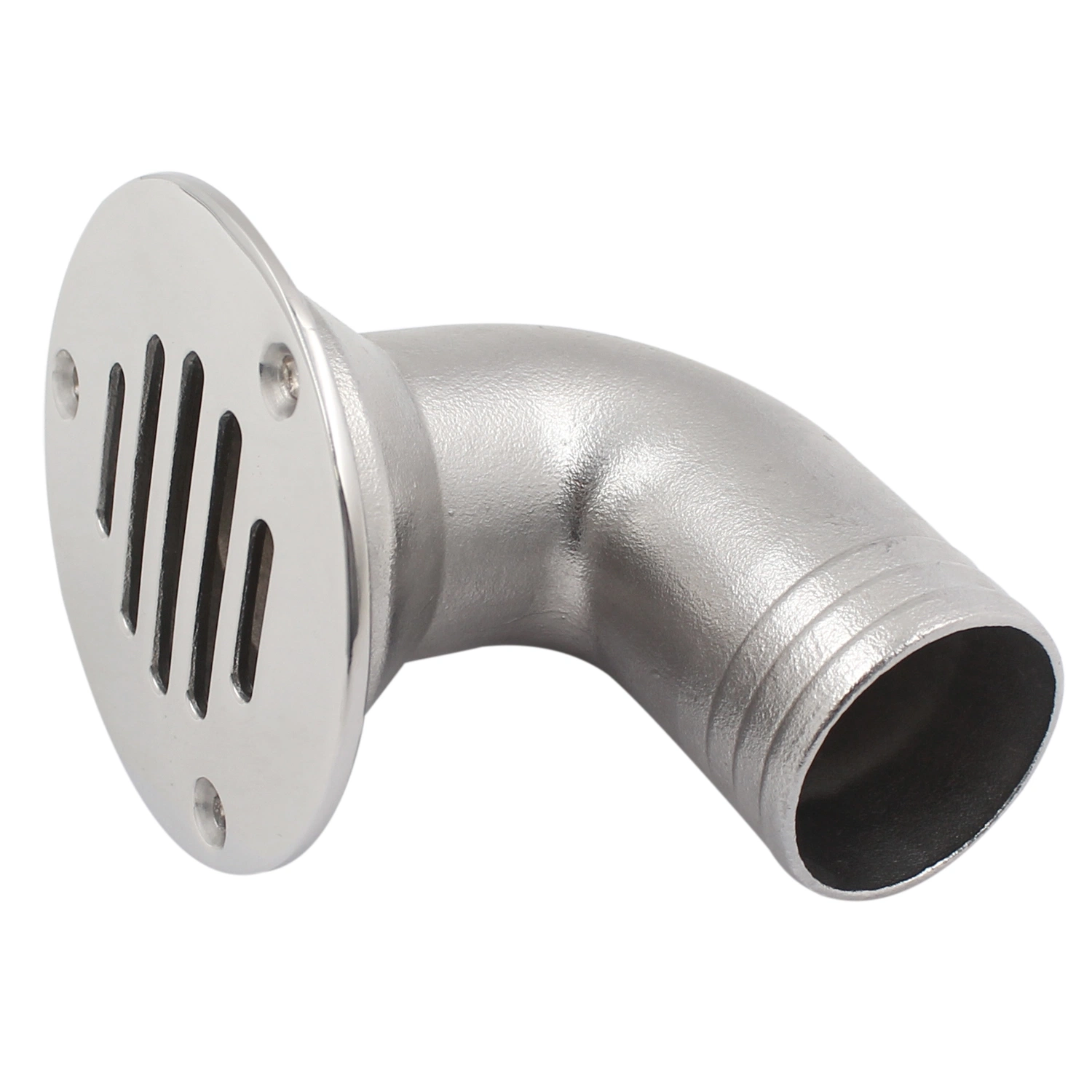 Boat Replacement Accessory Stainless Steel Marine Drain Scupper 90 Degree Boat Deck Drain for Yacht