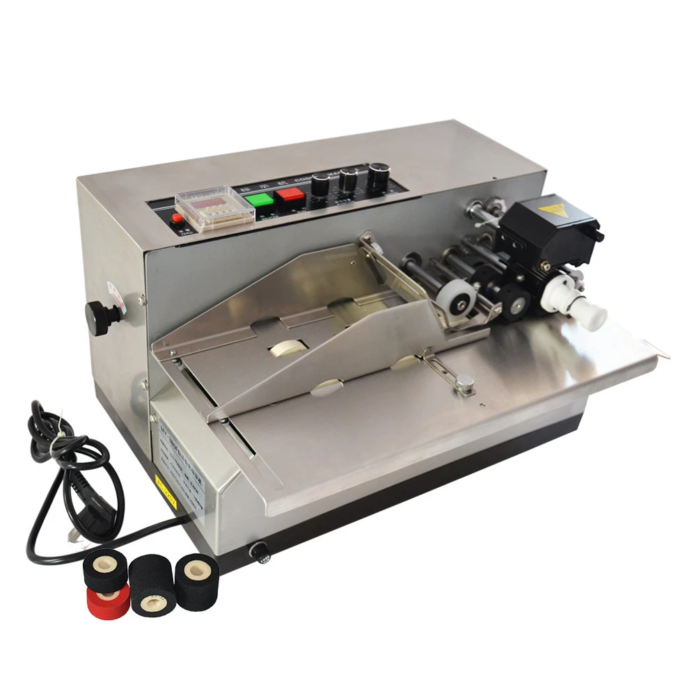 Solid Ink Printer Digital Batch Coder Expiry Date Printing Machine for Plastic Bag