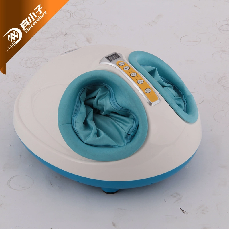 Luxury Electrical 3D Rolling and Air Pressure Shiatsu Pain Relieve Full Wrap Foot Massager