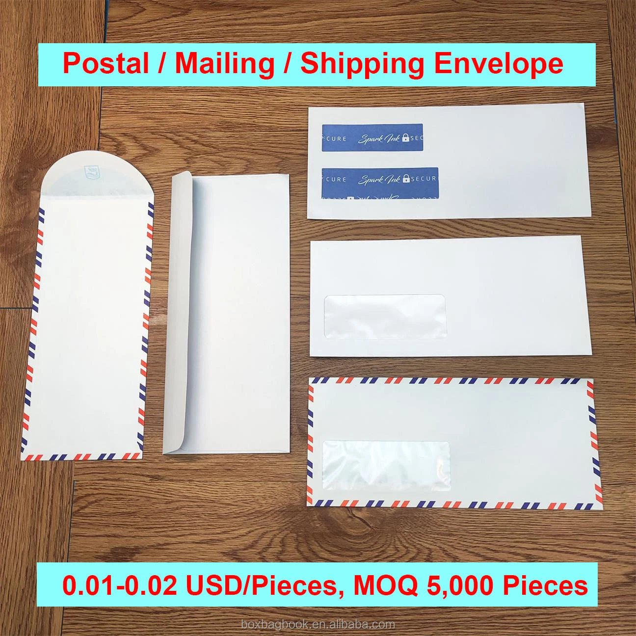Sobre de correo urgente para la carta de la tarjeta de regalo correo postal del envío Impresión de papel Art
