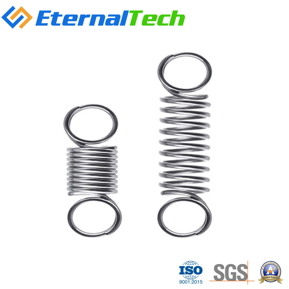 High Carbon Steel Cot Extension Spring with Zinc Plated Finish