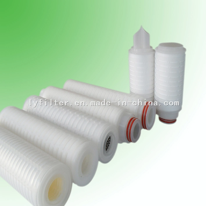 DOE 0.4 Micron Millipore Pleated Filter Cartridge for Pharmaceutical Industry