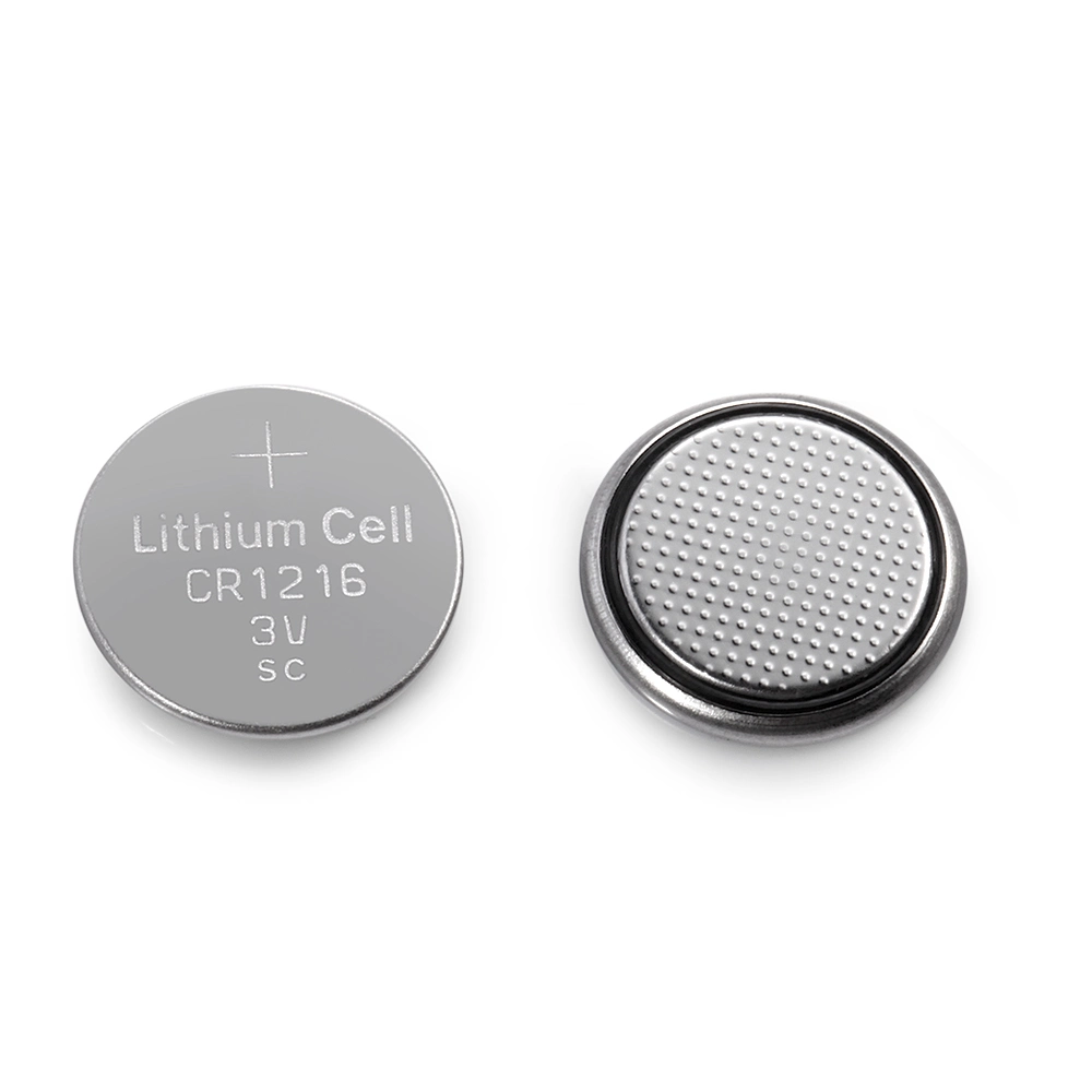 3V Lithium Button Cell Rechargeable Batteries Cr2016, Cr1216, Cr1220, Coin Cell Battery