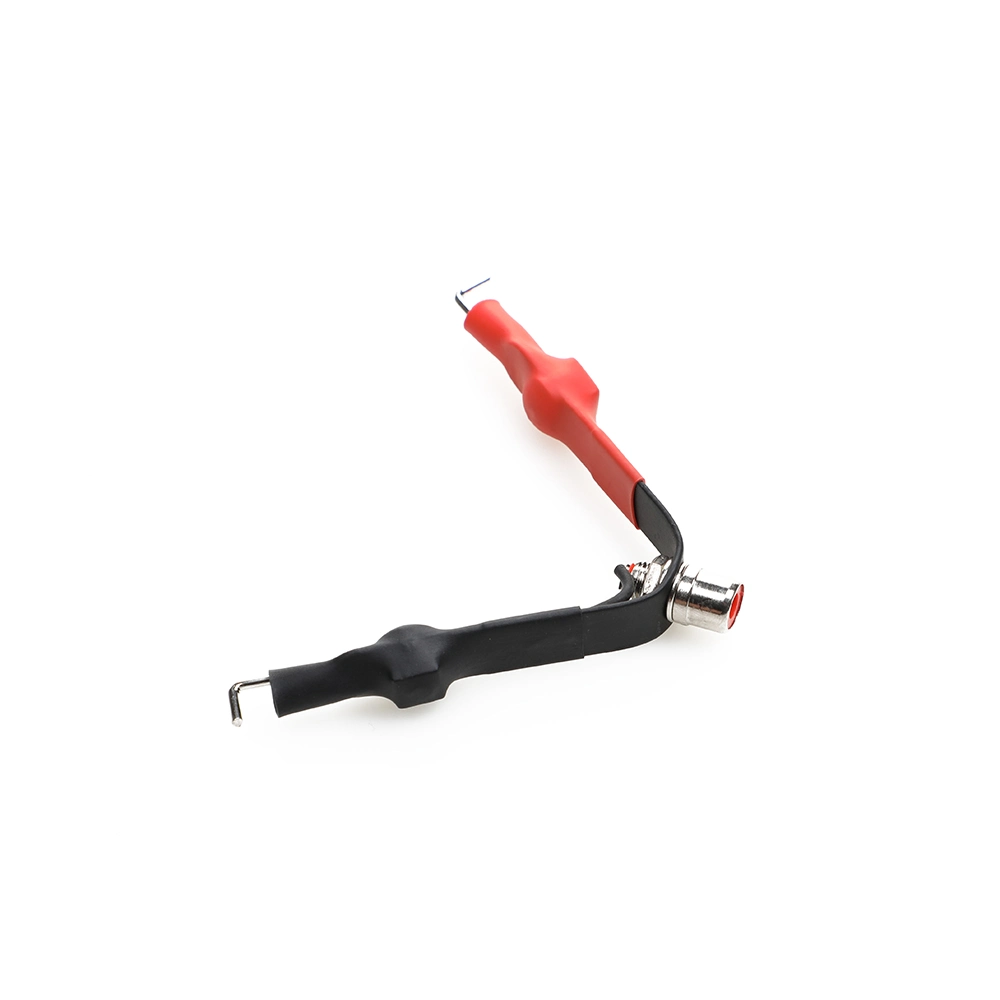 Commerce de gros pour le transfert de cordon RCA Clip noir, rouge, jaune, vert, blanc disponible