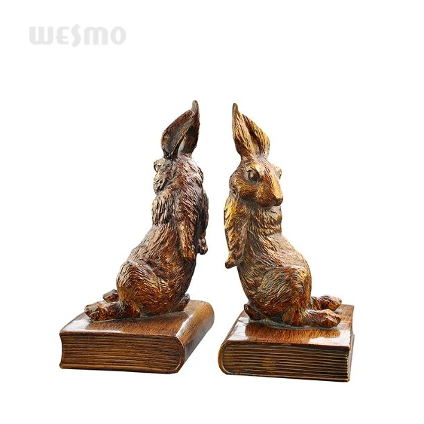 Animal Sculpture Bookend Set Desk Home Decoration