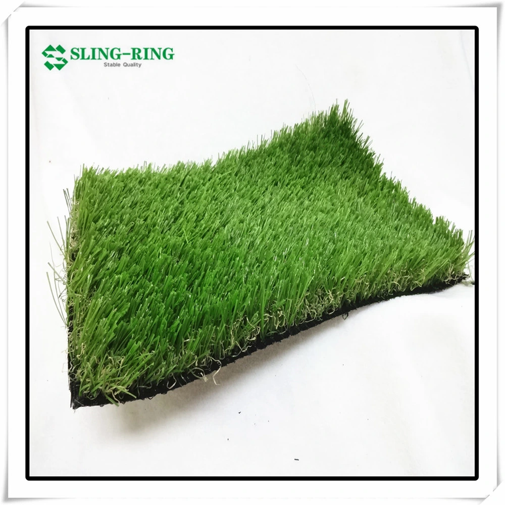 Soccer Artificial Grass Diamond Shape Artificial Grass for Football