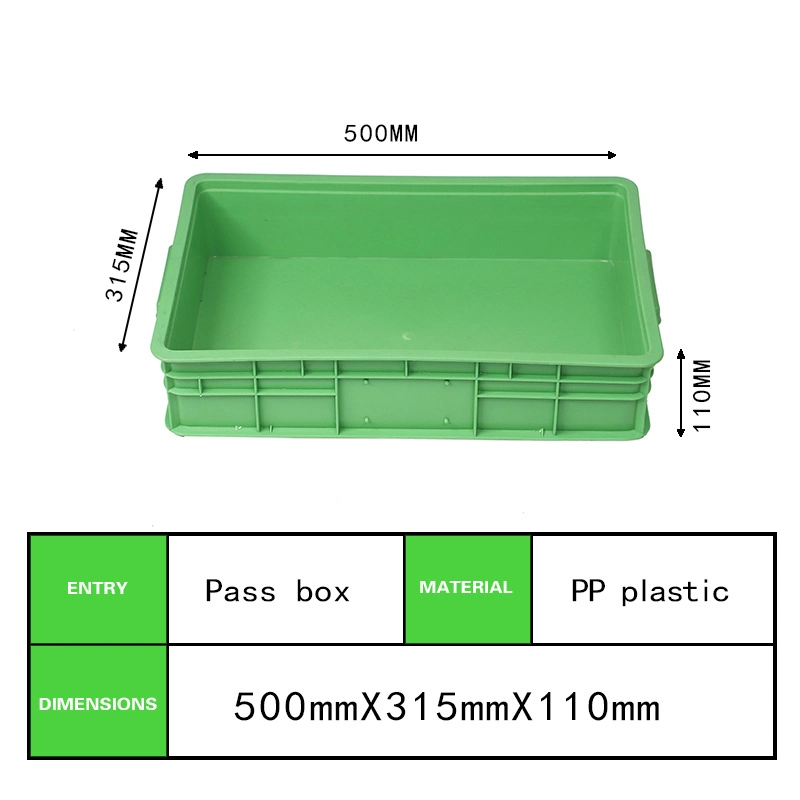 Storage Materials Box Small Plastic Square Tray Plastic Box Rectangular Gray Plastic Tray Hardware Parts Storage Box