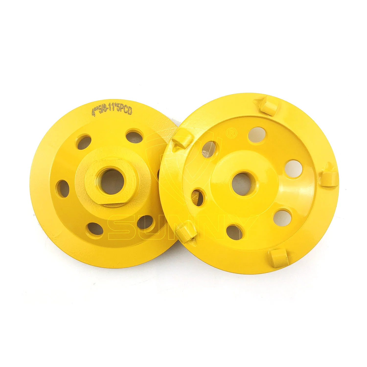 Sunny Tools PCD Diamond Grinding Cup Wheel for Floor PDC Cups Grinding Segmented Disc