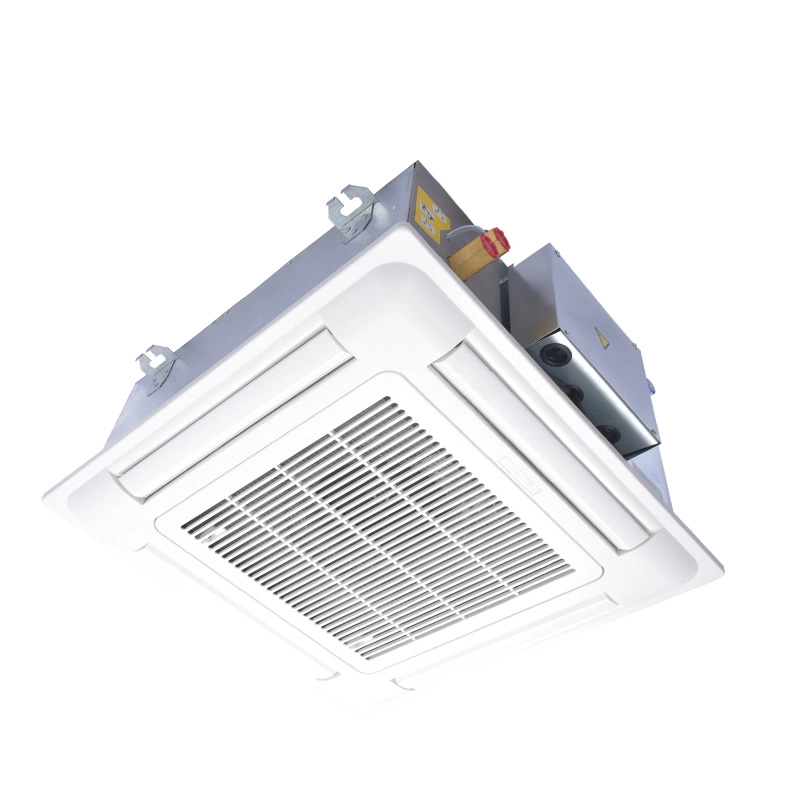 4way Cassette Type Water Coil Air Conditioner Ceiling Fan Coil Unit for Central Cooling System