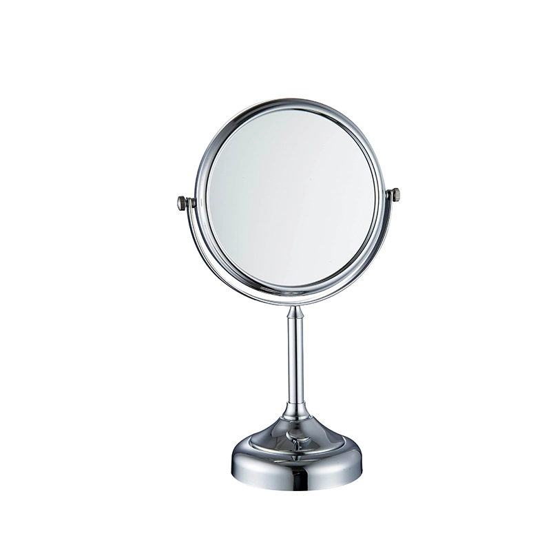 Double Side 3X Bathroom Round Makeup Mirror
