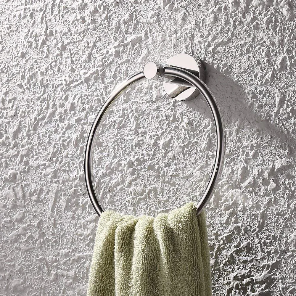 Modern Stylish Design Heavy Duty Bathroom Accessory Towel Rack/Towel Ring