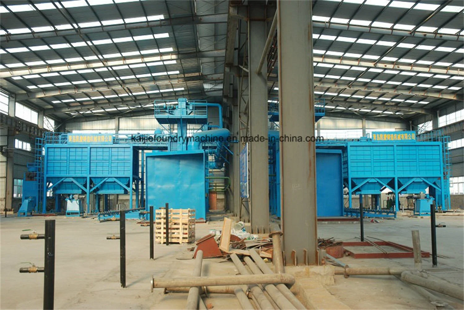 Semi-Automatic V Process Casting Procution Line