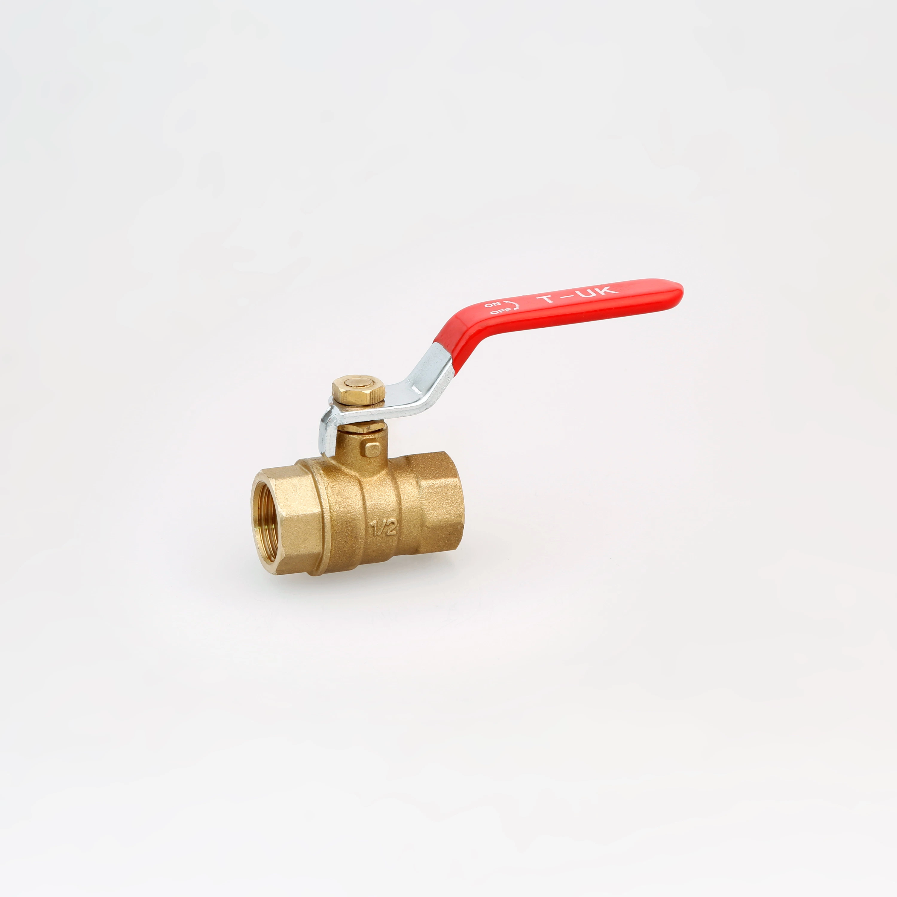 أنبوب المقبض الطويل للاتحاد ASB Brass Gas Valve Pn25 تركيبات النحاس نحاس صمام الكرة