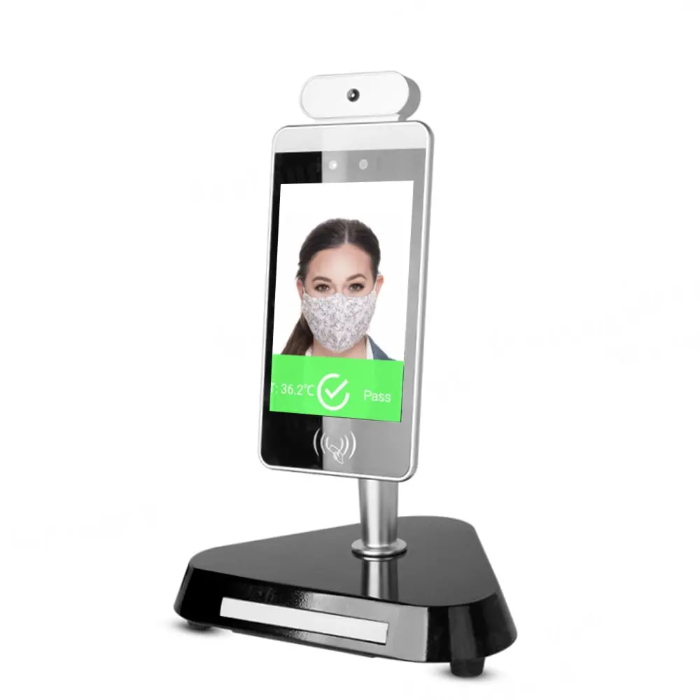 5 Inch Touch Screen Hong Kong Facial Temperature Health Qr Code Vaccine Scanner