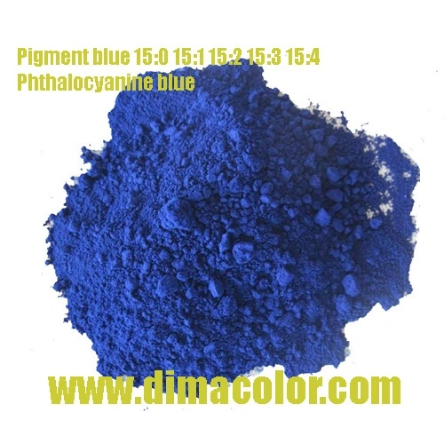 Pigmento Azul 15: 1 (Azul Phthalocyanine BS) Pintura de tinta de impresión textil de plástico de uso general