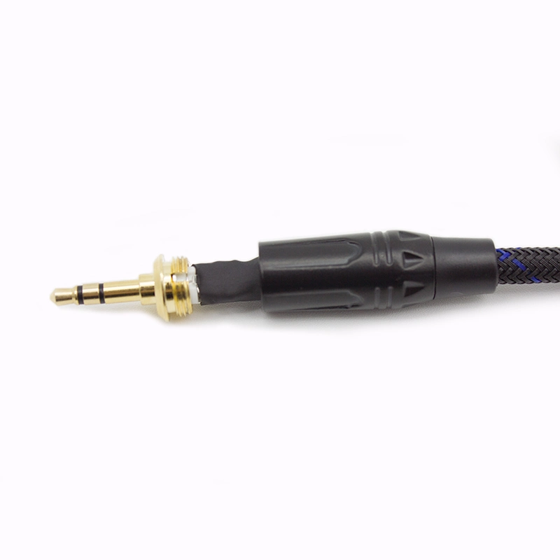 Interconexión de Audio flexible V Cable con enchufe estéreo de 3,5 mm a 2x6.35mm Tapón de Ts