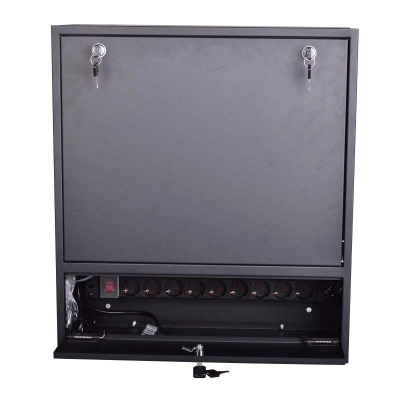 1.0 Custom Size High Quality DVR CCTV Security Digital Video Recorder Lockbox with Fan