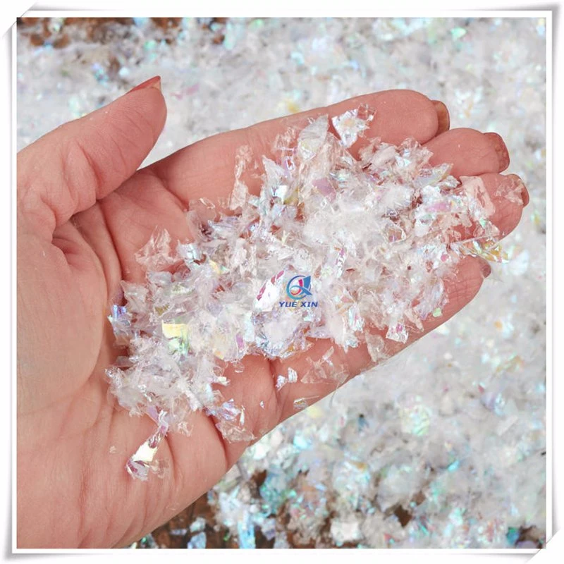 100g/bolsa Blanca Nieves Mylar Glitter escamas iridiscentes