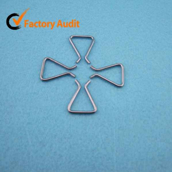 Round Metal Flat Metal Wire S Spring Clips