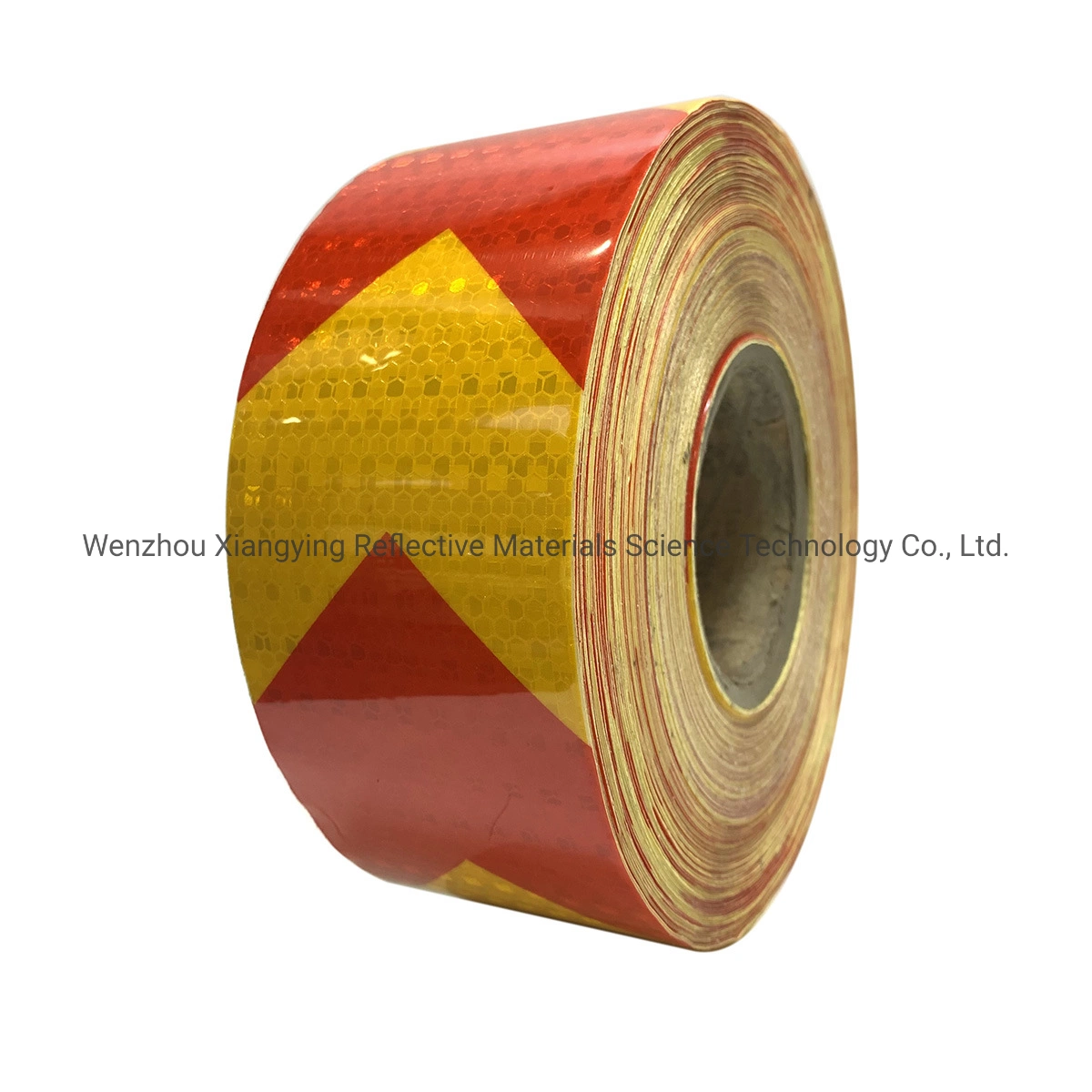 10cm*45m PVC Honeycomb Reflective Tape with Arrow Printing