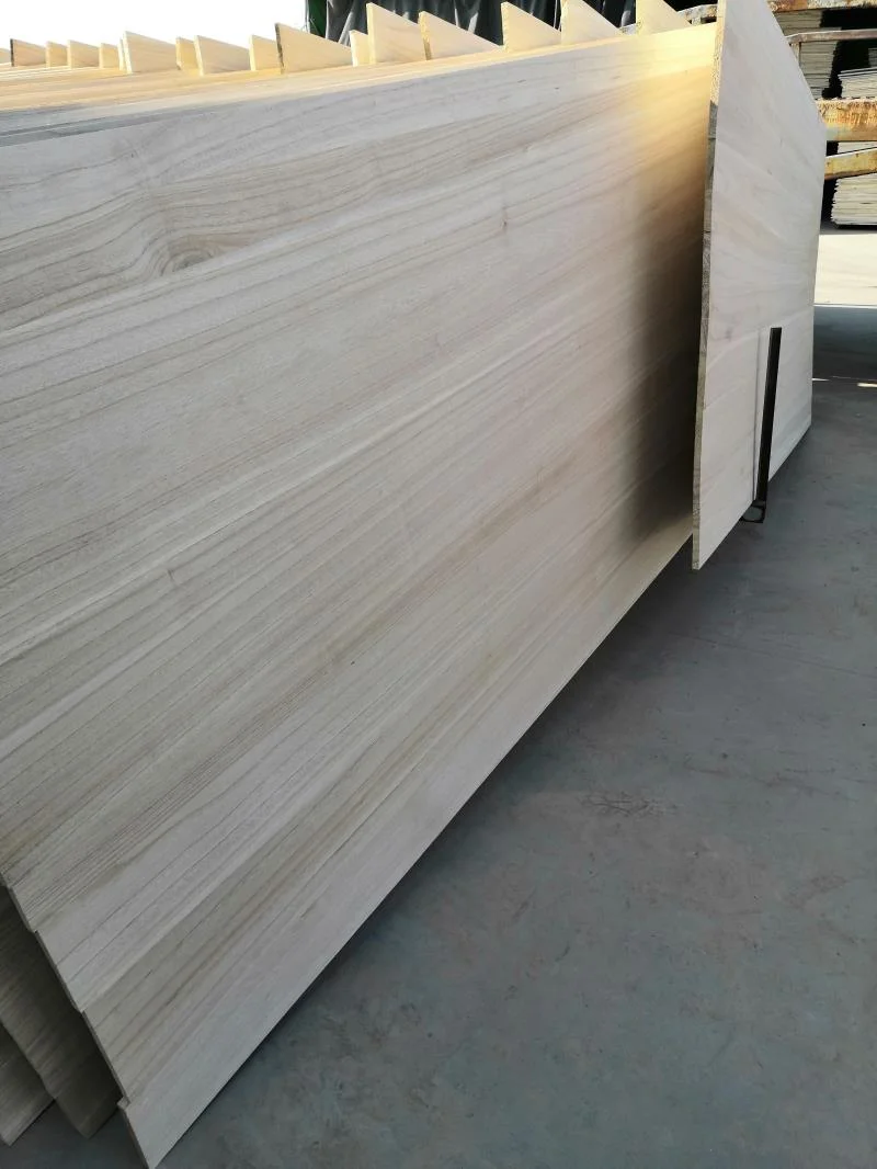 Natural Furniture Panel Paulownia Wood Joint Board
