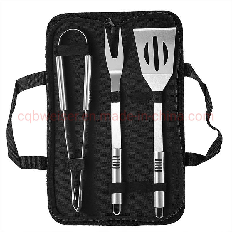 Canvas Bag Barbecue Utensils Outdoor Household BBQ Combination Barbecue Tools