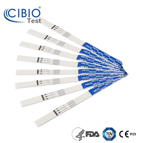 Rapid Test 5 Minutes Do a Pregnancy Test Online Disposable HCG Pregnancy Test Strip Kits