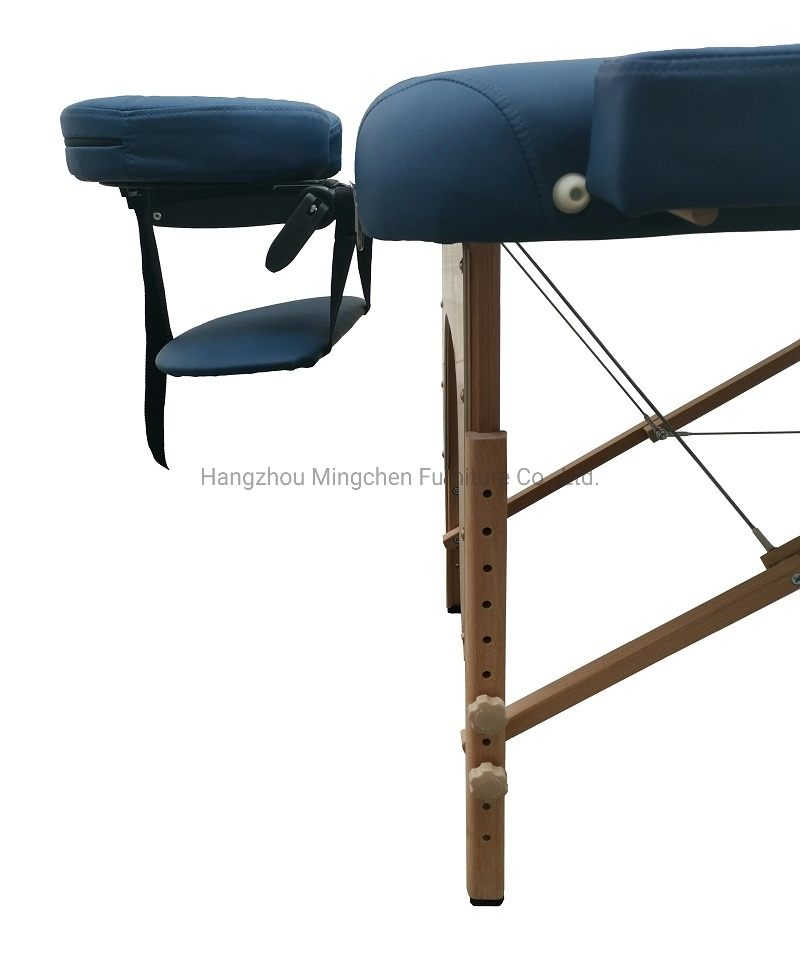 Portable 3 La Section commerciale Table de massage Spa de pliage avec sac de transport