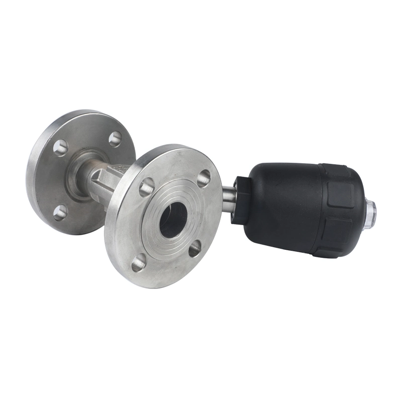 1 Inch DN25 Steam Cylinder Y-Type High quality/High cost performance  Flanged Angle Seat Valve